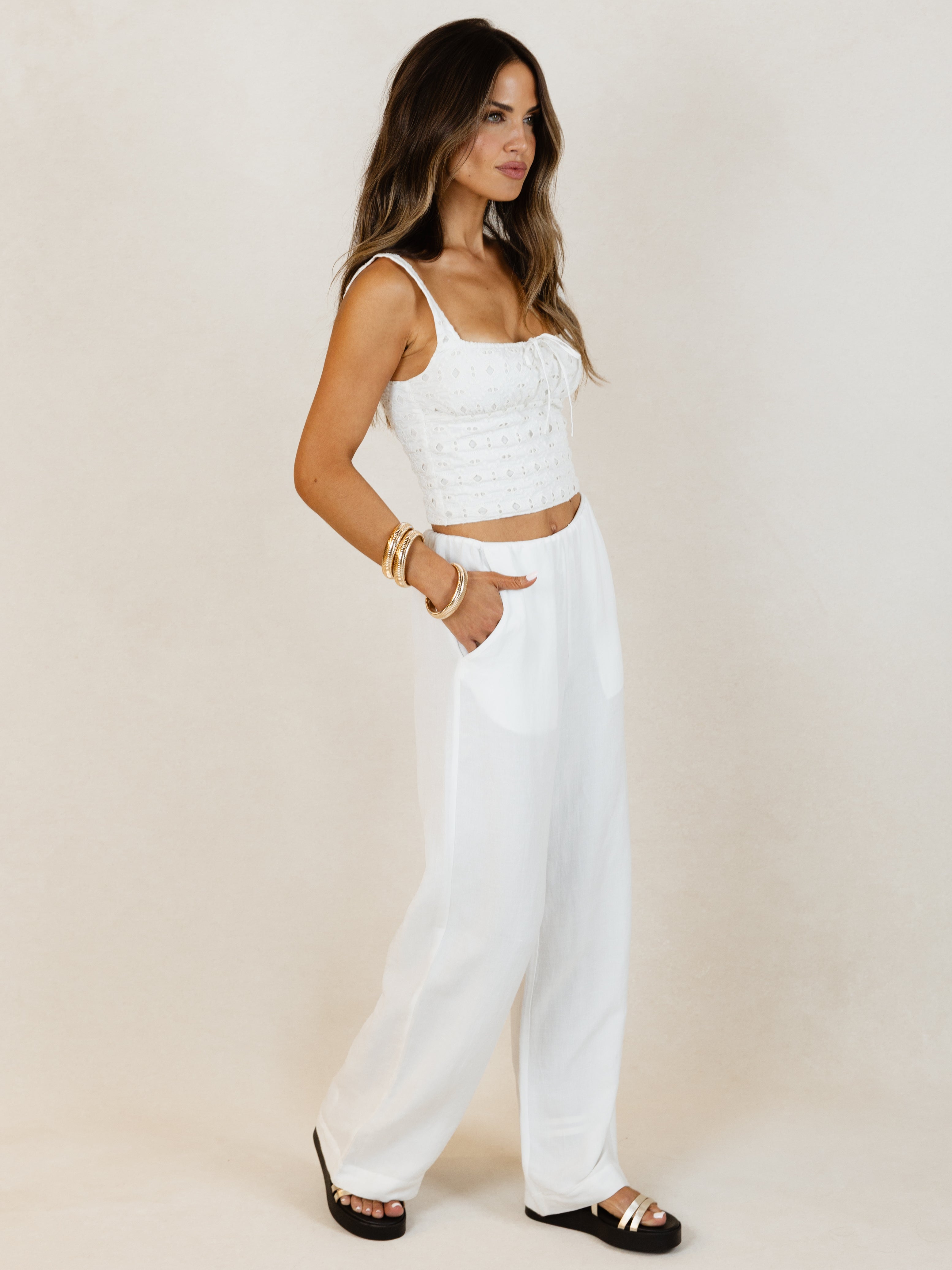 Nina Pants - Sea Salt